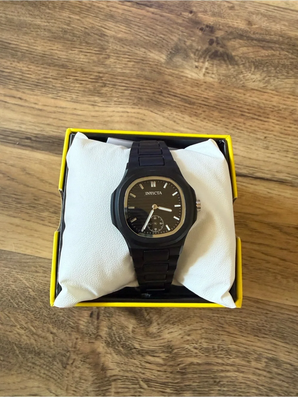 Invicta Black Men's Sport Bracelet Watch with Black Dial